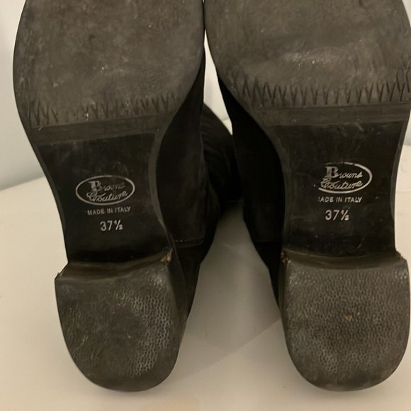 Browns Black Suede over the knee boots, 37.5 - Picture 9 of 10